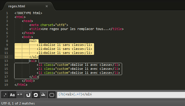 Les regex gourmandes